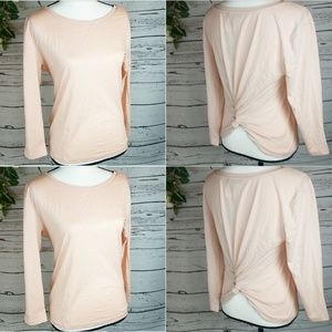 NWT J. Crew Blush 3/4 Sleeve Top